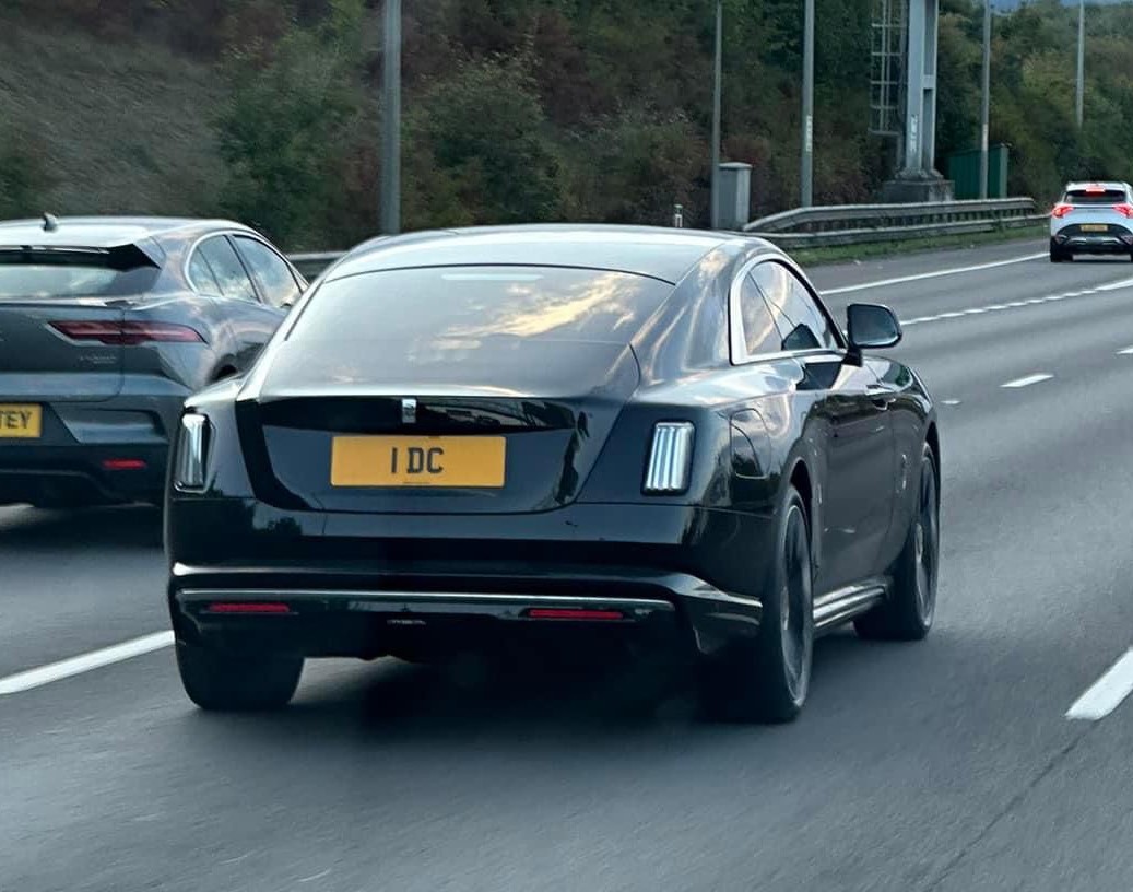 UK Number Plate 1 DC